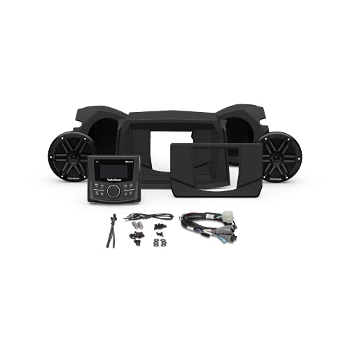 Rockford Fosgate RZR14-STG1 Audio Kit: PMX-1 Receiver & M0 Series Front Speaker Kit for Select Polaris RZR Models (2014-2021) Rockford Fosgate RZR14-STG1 Audio Kit: PMX-1 Receiver & M0 Series Front Speaker Kit for Select Polaris RZR Models (2014-2021)
